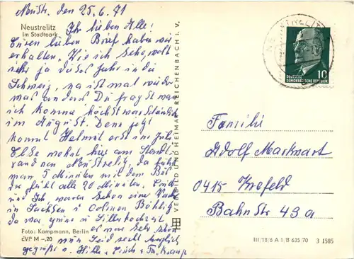 Neustrelitz, Im Stadtpark -373518