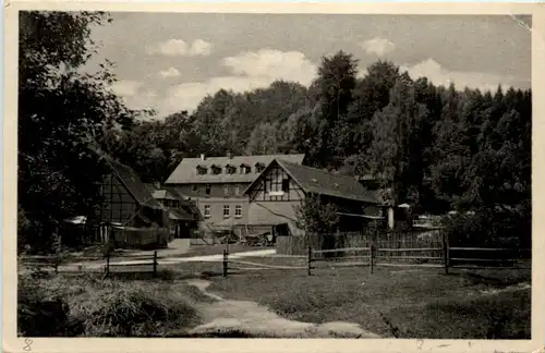 Mühltal bei Eisenberg, Waldhaus Walkmühle -373538