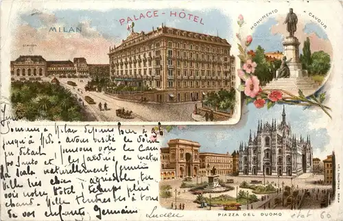 Milan - Palace Hotel - Litho -73944