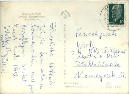 Grünheide, Mark, Löcknitzkanal -373452