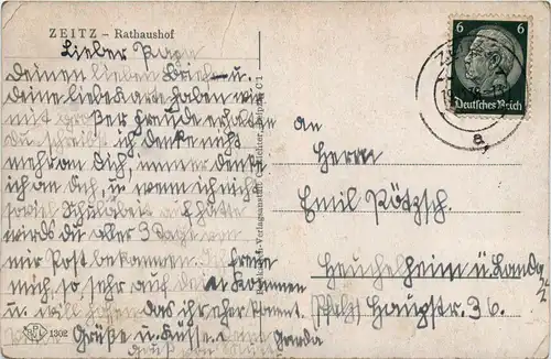 Zeitz, Rathaushof -373930