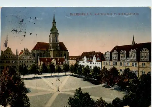 Naumburg a.S., Marktplatz -373714