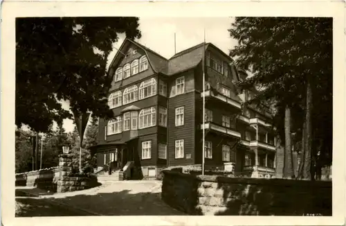 Oberhof, VDK-Erholungsheim hauptgebäude -373778