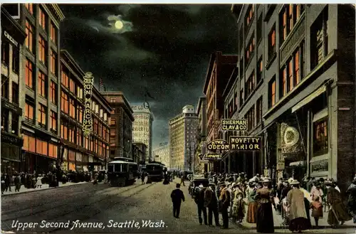 Seattle - Upper Second Avenue -435960