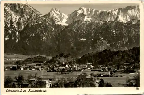 Oberaudorf m. Kaisergebirge -374784