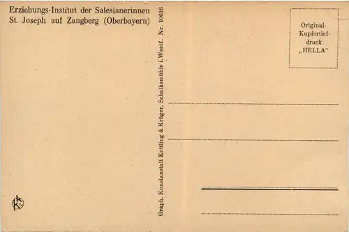 Erziehungs-Institut der Salesianerinnen St. Joseph auf Zangberg -455328