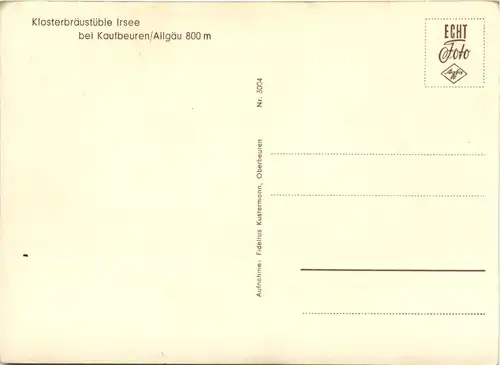 Kaufbeuren, Klosterbräustüble Irsee -374054