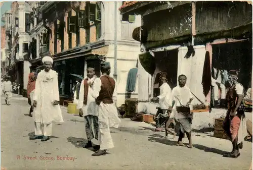 Bombay - Street scene -74564