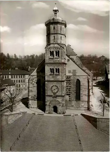 Schwäbisch Hall, Sankt Michael mit Freitreppe -455368