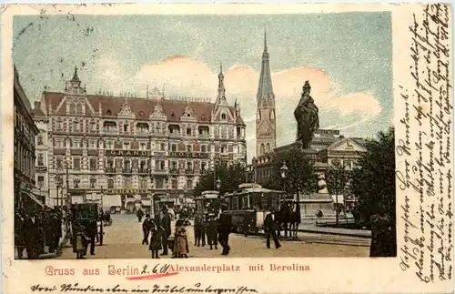 Berlin, Alexanderplatz mit Berolina -374178
