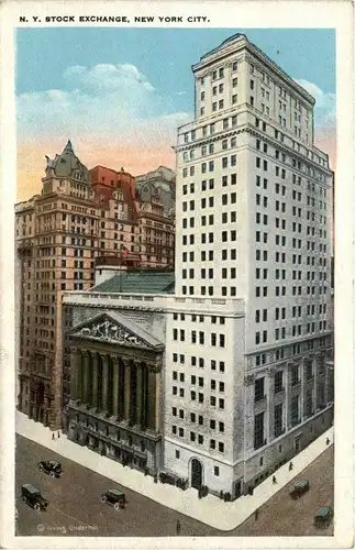 New York City - Stock Exchange -436460