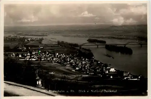 Rüdesheim, Blick vom National Denkmal -374426