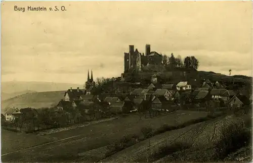 Burg Hanstein v.S.O., Station Werleshausen -374486