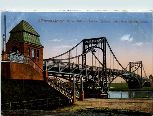 Wilhelmshaven, Kaiser Wilhelm-Brücke -374442