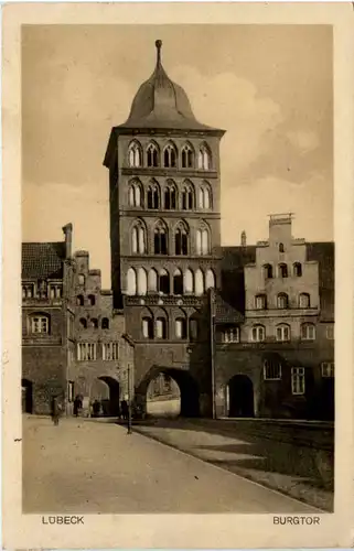 Lübeck, Partie beim Burgtor -374482