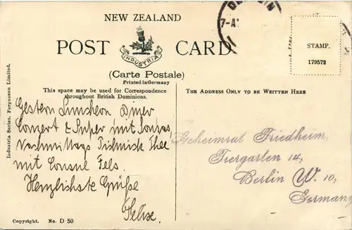 New Zealand - Dunedin - Railway Station -75260