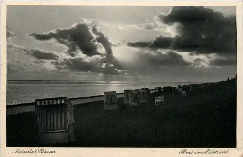 Büsum, Abend am Südstrand -455864