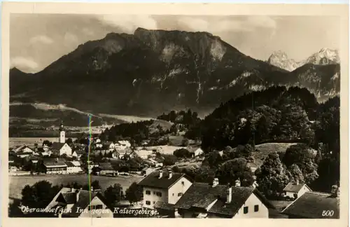 Oberaudorf, mit Kaisergebirge -374846