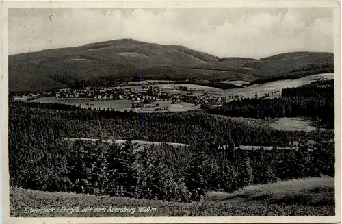 Eibenstock i. Erzgeb. mit dem Auersberg -455734