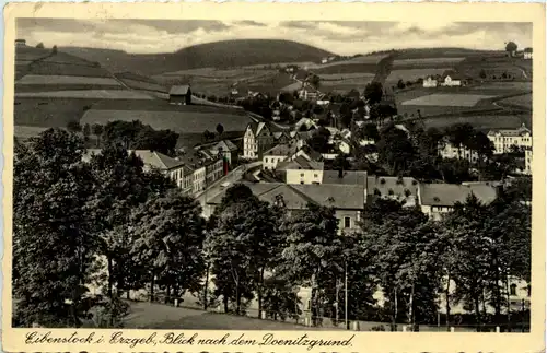 Eibenstock, Blick nach dem Doenitzgrund -455774