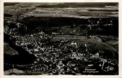 Blaubeuren vom Flugzeug aus -455964