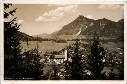 Oberaudorf mit Kranzhorn -374820