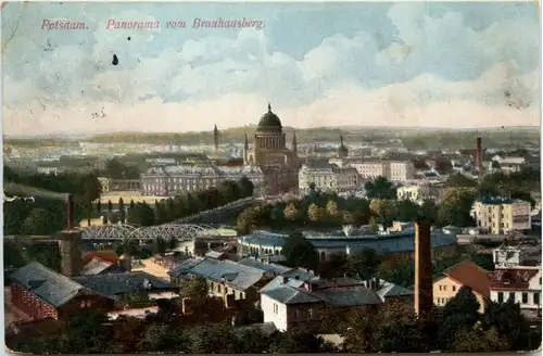 Potsdam, Panorama vom Braunhausberg -455322