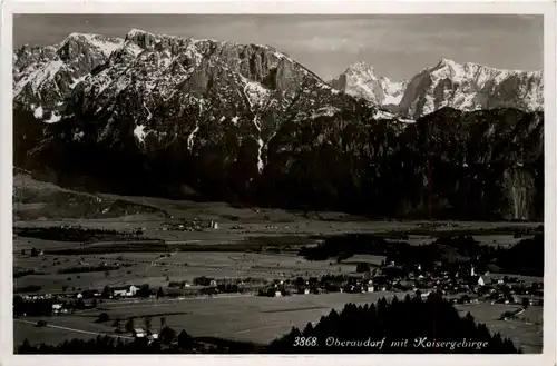 Oberaudorf, mit Kaiserbebirge -374900