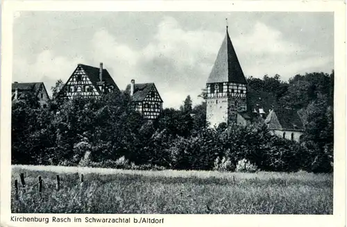 Kirchenburg Rasch im Schwarzachtal bei Altdorf -456408