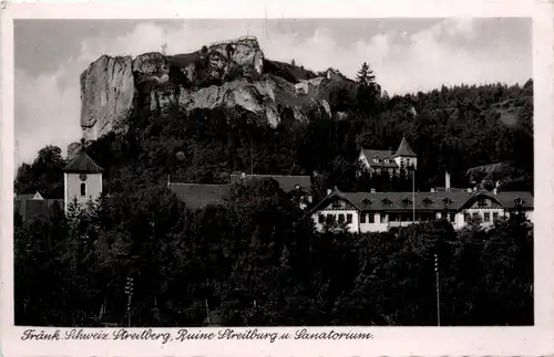 Streitberg, Ruine Streitburg u. Sanatorium -455482