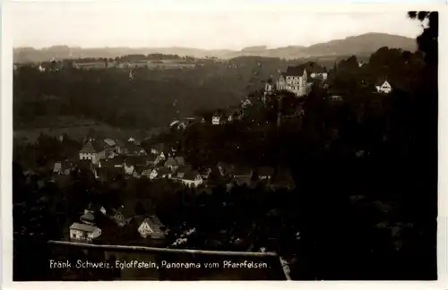 Egloffstein, Panorama vom Pfarrfelsen -455480