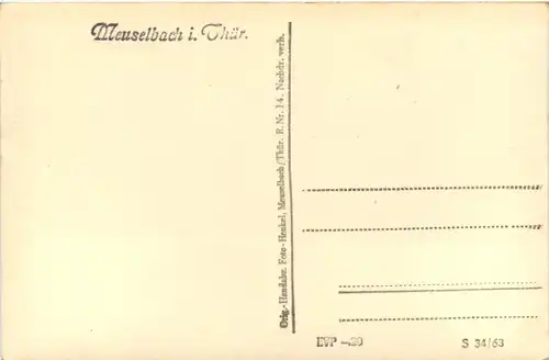 Meuselbach in Thüringen -455798