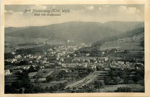 Bad Blankenburg, Blick vom Freifenstein -455782