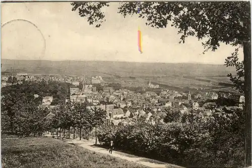 Bad Nauheim, Blick vom Cafe Johannisberg-Terrasse -455906