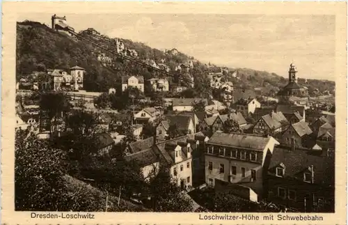 Dresden-Loschwitz mit Schwebebahn -456138