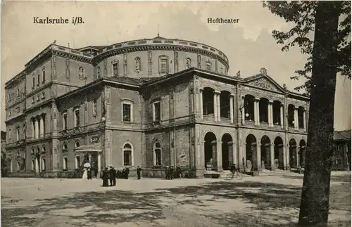 Karlsruhe - Hoftheater -437914