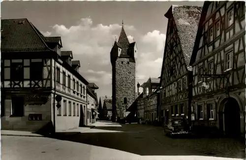 Herzogenaurach, Sparkasse und Fehnturm -457128