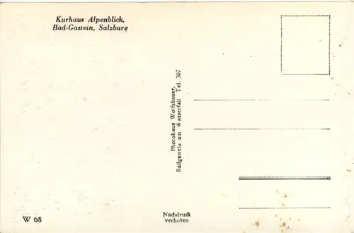 Kurhaus Alpenblick, Badgastein, Salzburg -456342