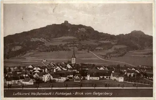 Kurort Weissenstadt i. Fichtelgeb., Blick vom Galgenberg -456422