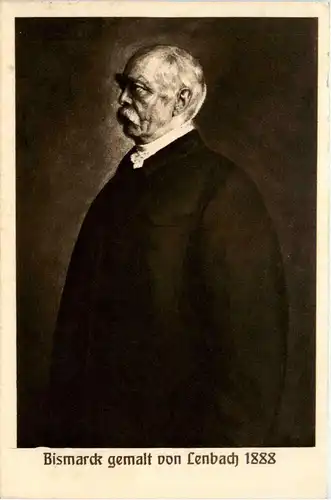 Bismarck gemalt von Lenbach 1888 -76876
