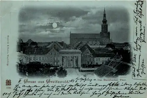 Gruss aus Greifswald, Das Steinbecker Tor -457174