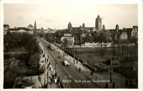 Posen - Blick von der Theaterbrücke -453856