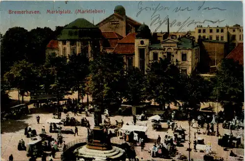 Bremerhaven, Marktplatz -456642