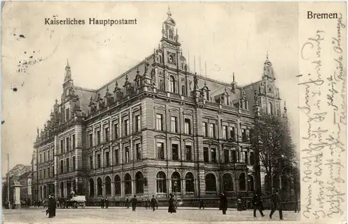 Bremen, Kaiserliches Hauptpostamt -456666