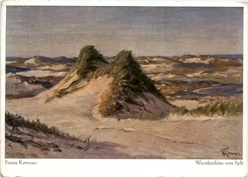 Wanderdüne auf Sylt -456720