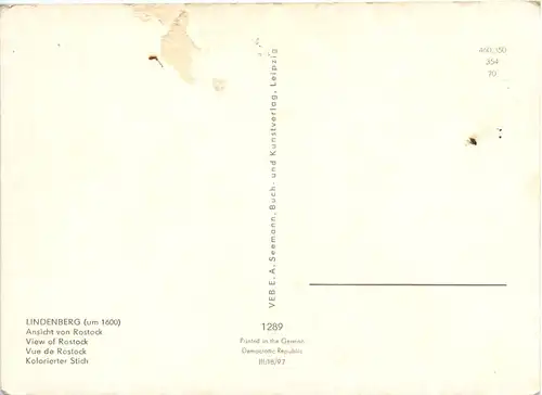 Lindenberg, Ansicht von Rostock -456760