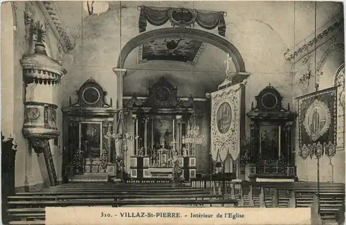 Villaz-St-Pierre - Interieur de l Eglise -438950