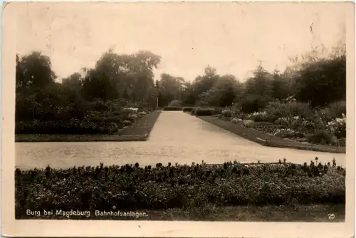 Burg bei Magdeburg, Bahnhofsanlagen -456866