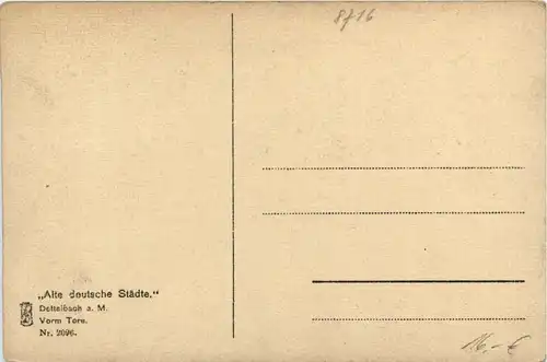 Dettelbach a. M., Vorm Tore -456882