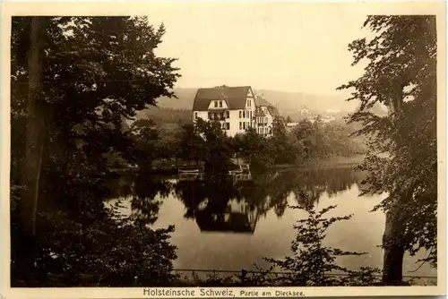 Holsteinische Schweiz, Partie am Diecksee -457098